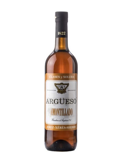 botella amontillado argueso