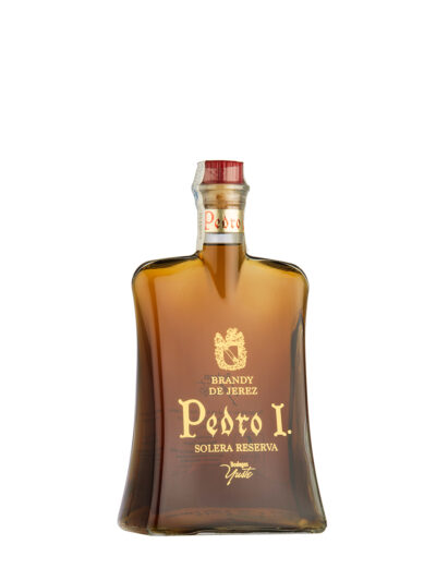 botella brandy pedro I
