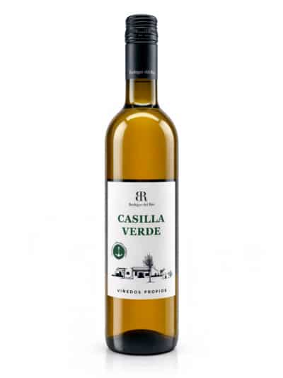 botella blanco albariza casilla verde