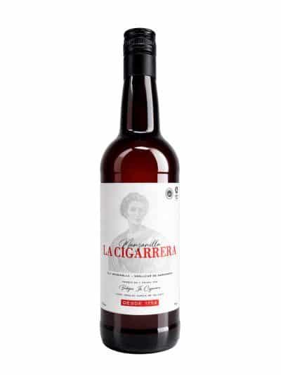botella manzanilla Fina La Cigarrera