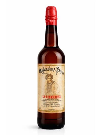 botella manzanilla pasada La Cigarrera