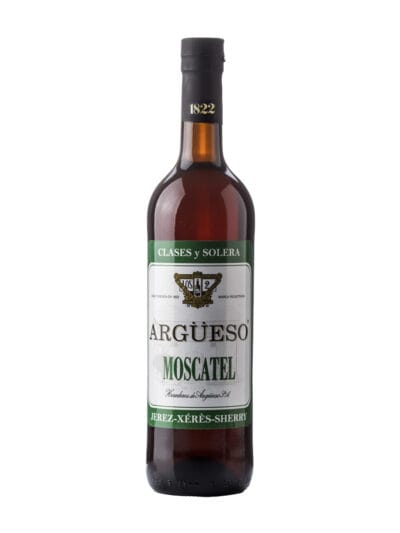 botella moscatel argueso