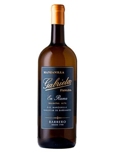 botella manzanilla pasada gabriela oro en rama magnum